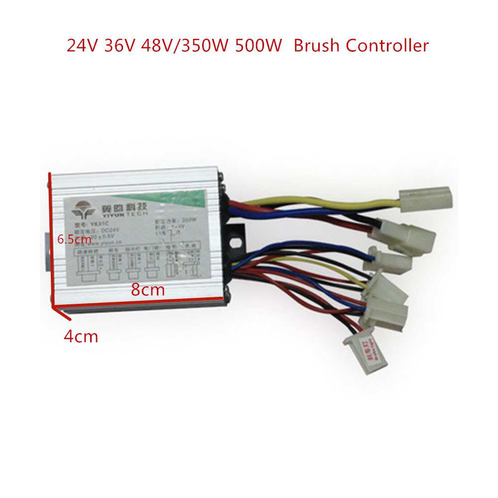 Electric Scooter 500W - 24V/36V/48V 250/350/500W/1000W DC Motore Bici Elettrica