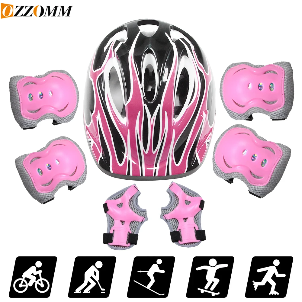 Scooter Helmet Set - Set 7 Pezzi Casco Bici per