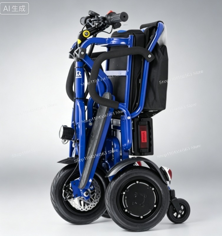 Folding Electric Scooter - Scooter Elettrico Pieghevole Portatile e Leggero,