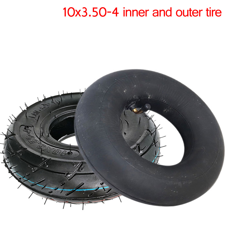 Scooter Tire - 10x3.50-4 Pneumatico esterno rinforzato e resistente