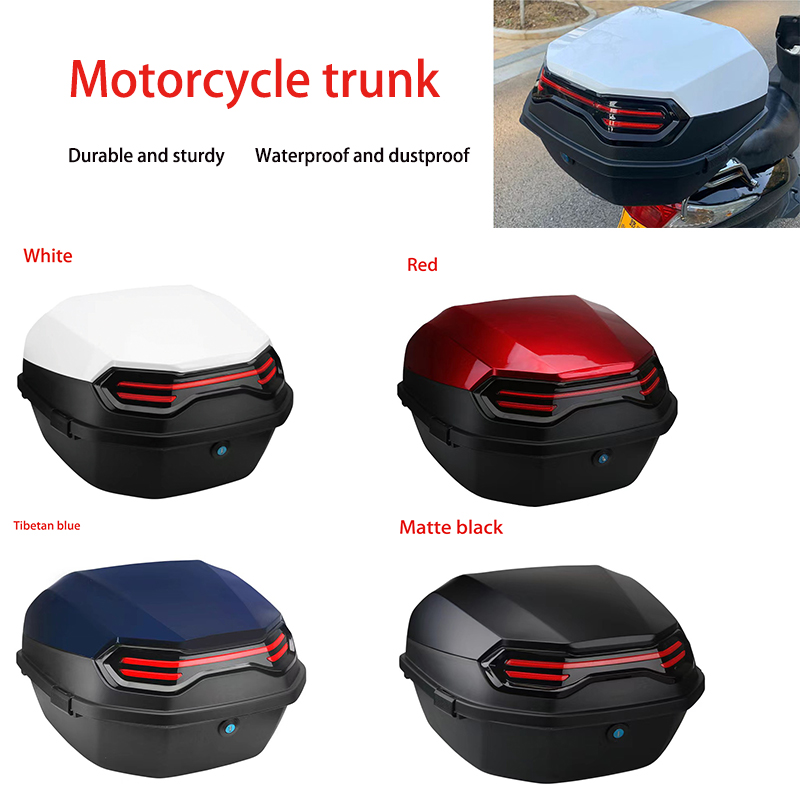 Scooter Helmet Set - Scatola di coda per moto, scooter,