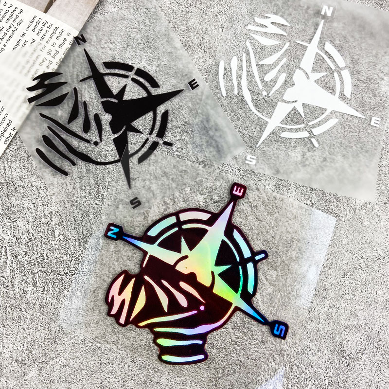Scooter Helmet Set - Adesivo in vinile con motivo bussola