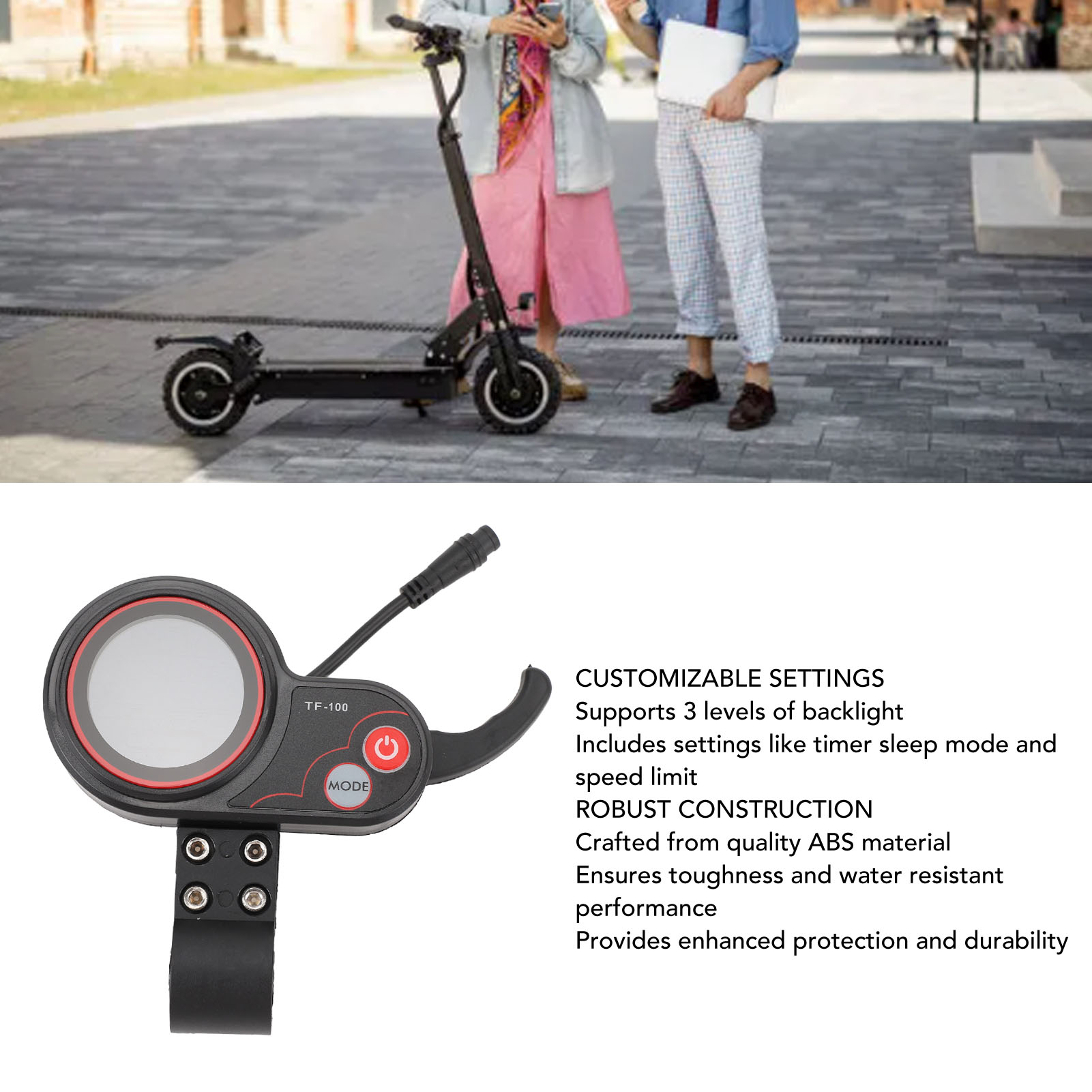 Electric Scooter - Display LCD 48V TF 100 per