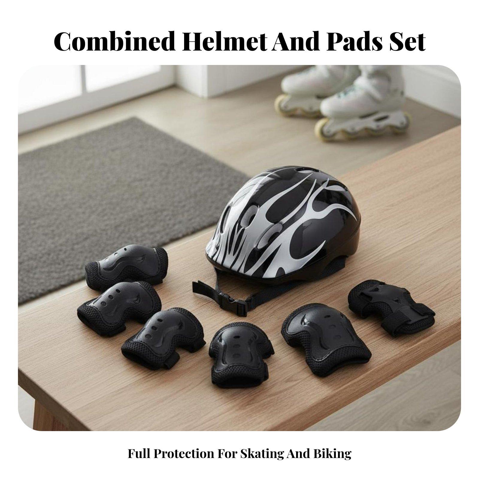 Set di Casco e Protezioni per  - Scooter Helmet Set recensione e prezzo