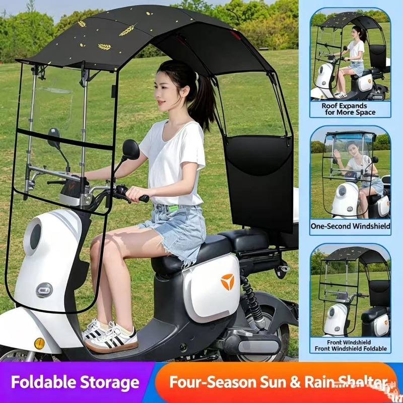 Parasole antivento e impermeab - Electric Scooter Rain Cover recensione e prezzo