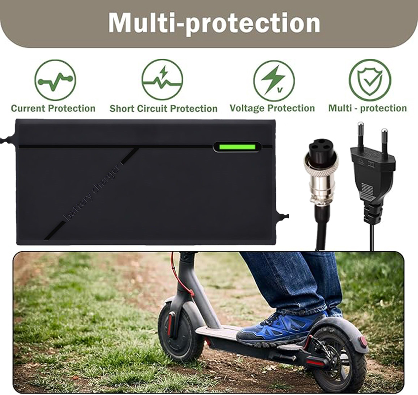 Caricabatterie Intelligente pe - Electric Scooter Charger recensione e prezzo