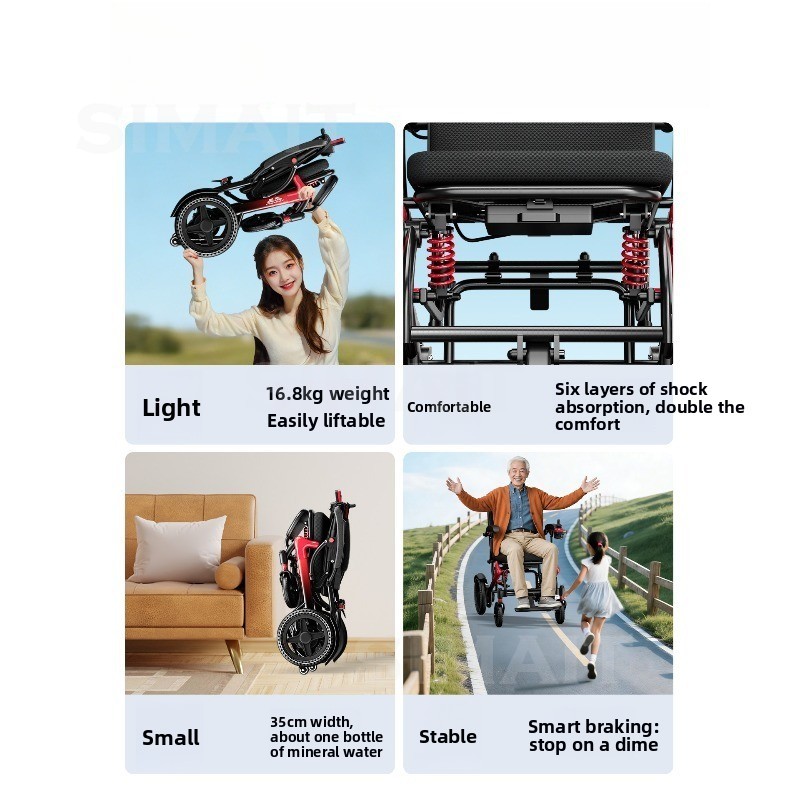 Nuova sedia a rotelle elettric - Folding Electric Scooter recensione e prezzo