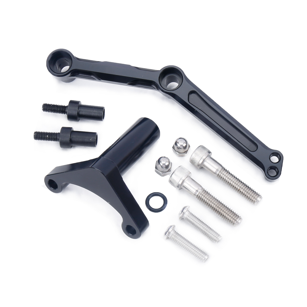 Accessorio moto Staffa ammorti - Steering Damper Stabilizer Kit Cnc recensione e prezzo