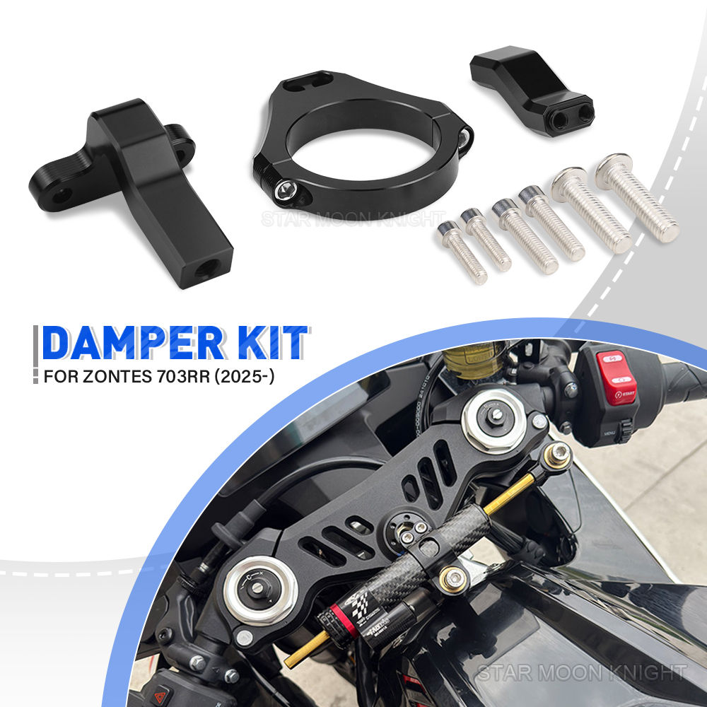 Staffa Ammortizzatore di Sterz - Steering Damper Stabilizer Kit Cnc recensione e prezzo