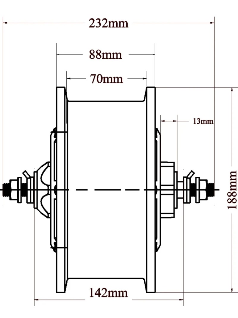 Motore a mozzo per scooter ele - 60V 5000W Brushless Hub Motor recensione e prezzo