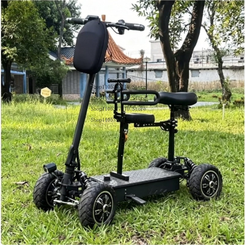 Scooter Elettrico a Quattro Ru - Folding Electric Scooter recensione e prezzo